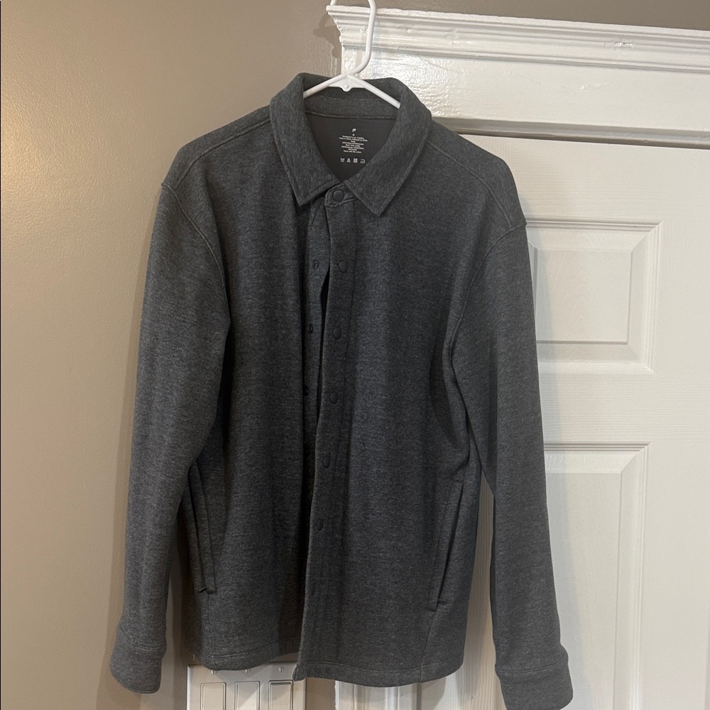 Fabletics Charcoal Men's Cardigan